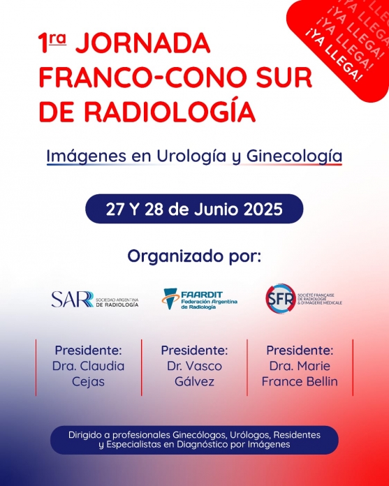 I Jornadas Franco-Cono Sur de Radiología  «Imágenes en Urología y Ginecología»