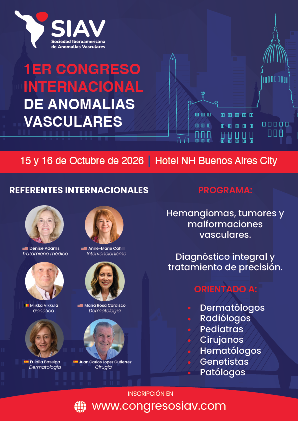 1er Congreso Internacional SIAV de Anomalías Vasculares